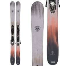 Rossignol Women's Rallybird 90 Pro Skis w/Xpress 10w GW B93 Black Sparkle Bindings 2024