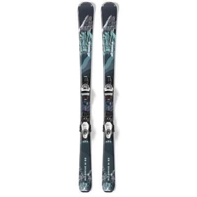 Nordica Women's All Drive 82 Skis w/TP2 Compact 10 FDT Bindings 2024