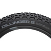 45NRTH Dillinger 5 Tire - 27.5 x 4.5 Tubeless Folding Black 120tpi 252 Concave Carbide Aluminum Studs