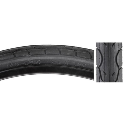 Sunlite Hybrid Touring Kwest Tire  26 * 1.5 Black Black