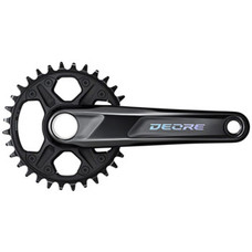 Shimano Deore FC-M6100-1 Crankset - 170mm, 12-Speed, 32t, Black