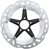 Shimano Deore XT RT-MT800-L Disc Brake Rotor with External Lockring - 203mm Center Lock Silver/Black