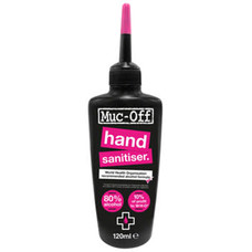 Muc-Off Hand Sanitizer - 120 ml, 80 percent alcohol