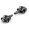 Garmin Rally XC200 Power Meter Pedals - Dual Sided Clipless, Alloy, 9/16", Black, Pair, Dual-Sensing, Shimano SPD