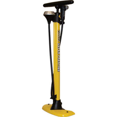 Pedro's Floor Pump Super Prestige Professional, Yellow