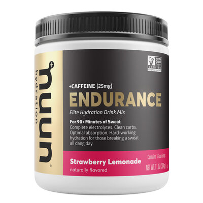 Nuun Endurance Powder w/Caffeine 16 serving Canister