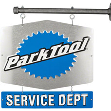 Park Tool Double-Sided Shop Service Department Sign