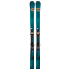 Volkl Deacon 84 Skis w/Lowride XL 13 GW Black/Teal Bindings 2024