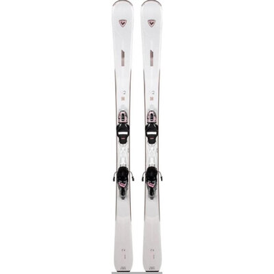 Rossignol Women's Nova 2 Skis w/Xpress 10 GW B83 White Sparkle Bindings 2024