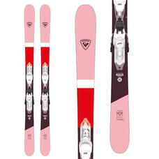 Rossignol Women's Trixie Skis w/Xpress 10 GW B83 White Sparkle Bindings 2024