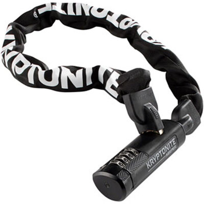 Kryptonite Keeper 790 Chain Lock with Combination: 2.95' (90cm)