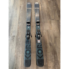 Head Women's Kore 91 Skis w/Marker Squire 12 TCX Black 90mm Ski Bindings 2023 Demo