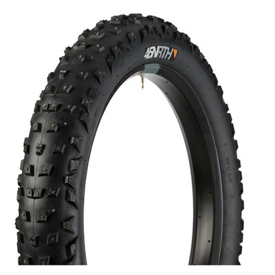 45NRTH Wrathchild Tire - 26 x 4.6, Tubeless, Folding, Black, 120tpi, 224 XL Concave Carbide Aluminum Studs