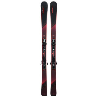 Elan Women's Snow Black LS Skis w/EL 9.0 GW Shift Black/Black Bindings 2024