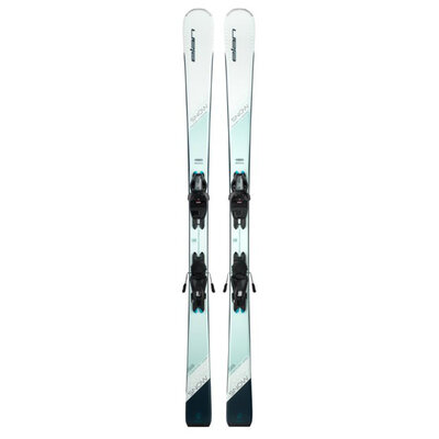 Elan Women's Snow White LS Skis w/EL 9.0 GW Shift Black/Black Bindings 2024