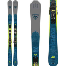 Rossignol Experience 78 Carbon Skis ​w/Xpress 11 GW B83 Black/Yellow Bindings 2024