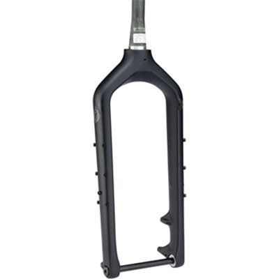 Salsa Kingpin Carbon Deluxe Fork, 15x150mm Thru-Axle, Black
