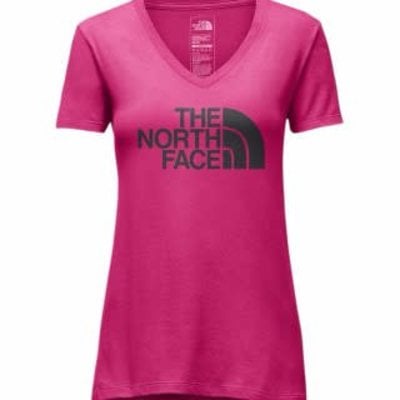 The North Face Women's S/S Half Dome V-Neck Tee Shirt 2018