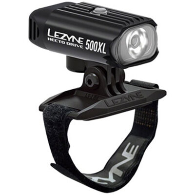Lezyne Hecto Drive 500XL Rechargable Headlight - 500 Lumens, Black