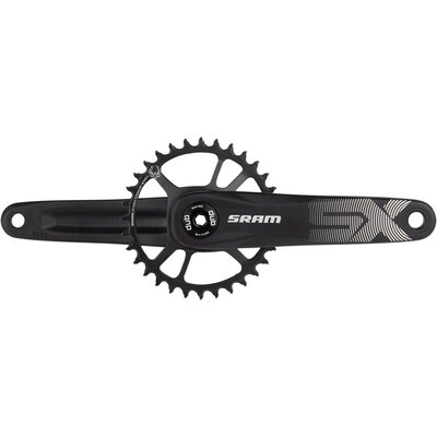 SRAM SX Eagle Crankset, 170mm Crank Arm Length, Boost, Dub Interface, Direct Mount 32t Chainring, Lunar