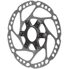 Shimano SM-RT64-S Disc Brake Rotor with External Lockring - 160mm, Center Lock, Silver