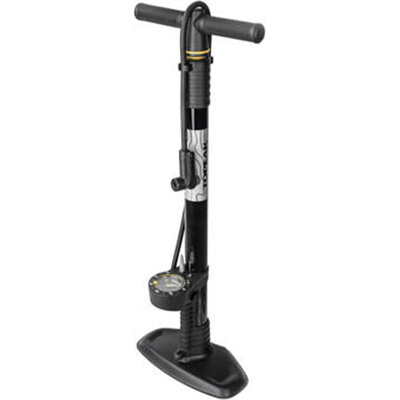 Topeak JoeBlow Mountain X Floor Pump, Black/Silver