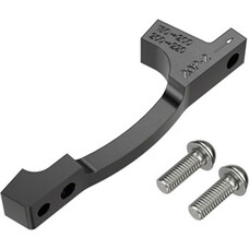 SRAM Post Bracket 20 P 2 Disc Brake Adaptor -  For 200mm and 220mm Rotors Only, Includes Bracket and Stainless Steel Bolts