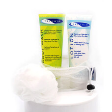 SBR Triswim Body Wash/Lotion Gift Set in Mesh Toggle Bag
