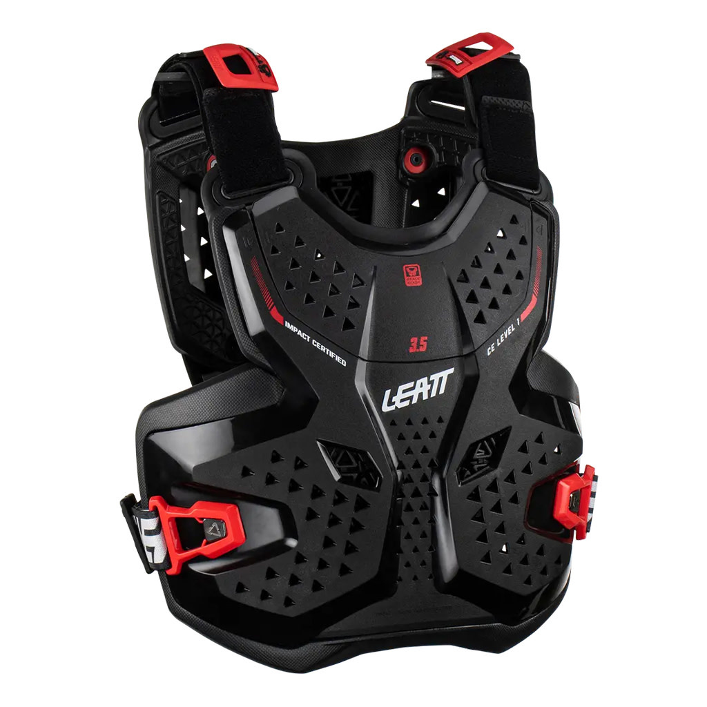 Leatt Youth Black/Red Body Protector 5023050951