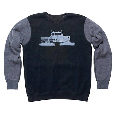 Spacecraft Snowcat Raglan Crew
