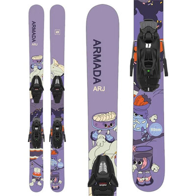 Armada Kids' ARJ Skis w/C5 Bindings 2025