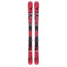 Line Kids' Wallisch Shorty Skis w/FDT 7.0 Black Bindings 2025