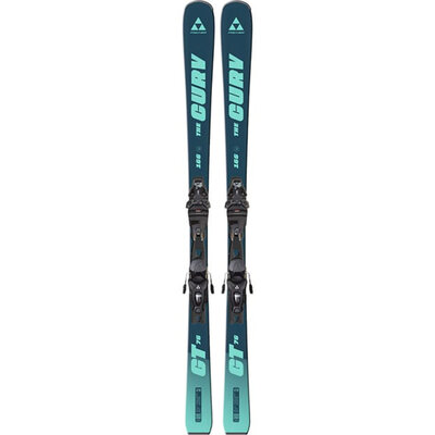 Fischer Women's XTR The Curv GT 76 Skis w/RSW 10 GW Powerrail Bindings 2025
