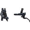 Shimano SLX BL-M7100/BR-M7120 Disc Brake and Lever - Front, Hydraulic, Post Mount, 4-Piston, Black