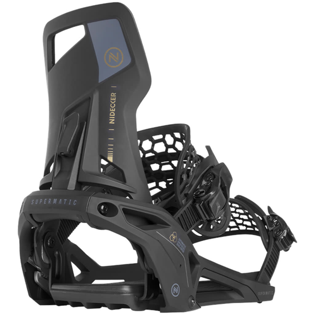 Nidecker Supermatic Snowboard Bindings 2025 - Philbrick 