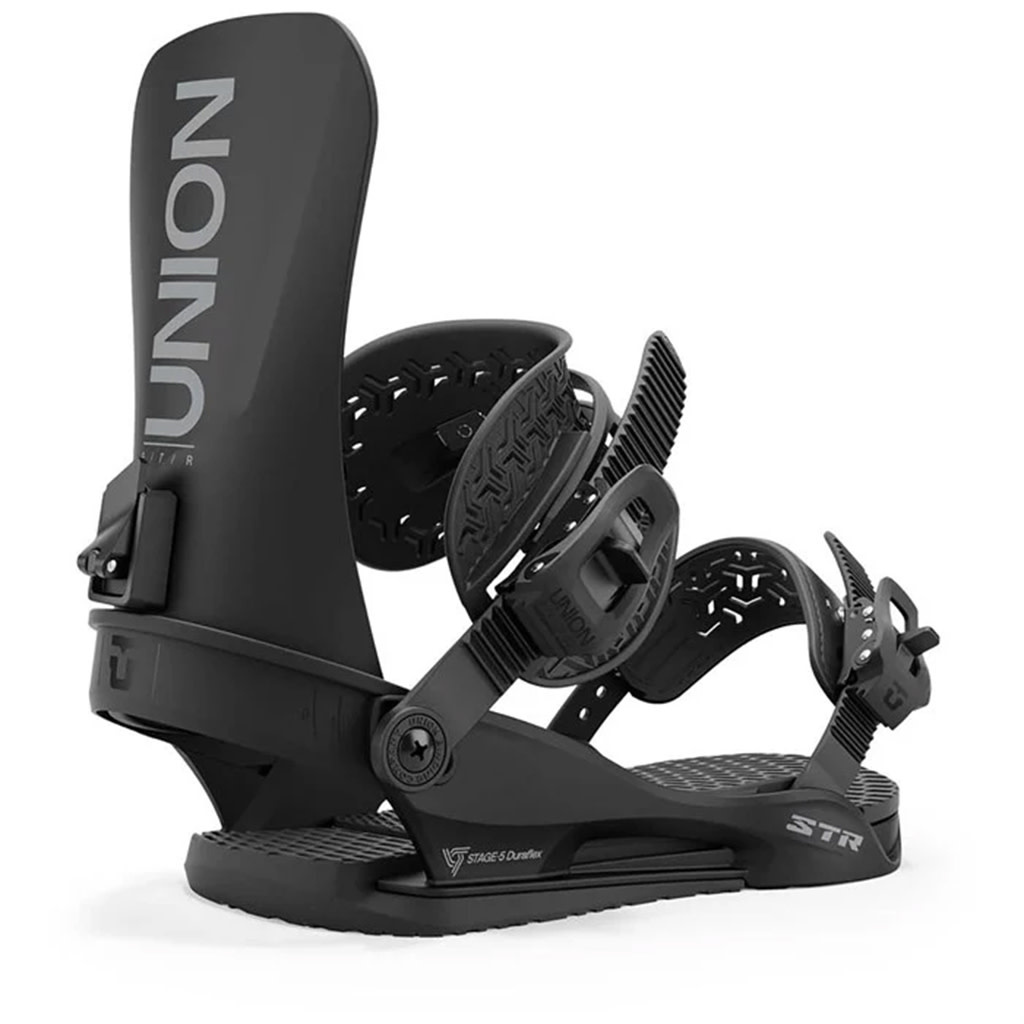 スノーボード UNION STRATA Black L size Strata Men's Snowboard Binding | Union Binding Company