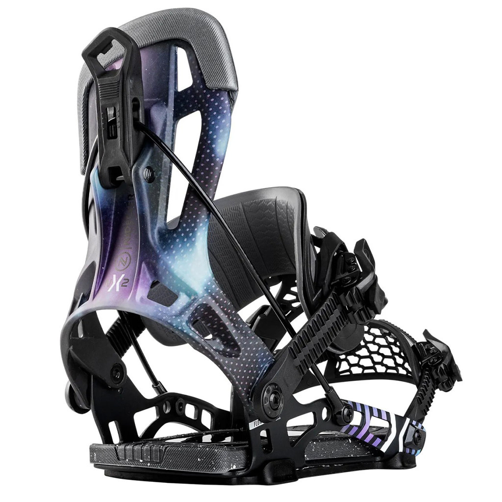 head flow nx2 ビンディング付き　FLOW HEAD スノーボード ビンディング FLOW NX2 CARBON Fusion BLACK 25-26 送料
