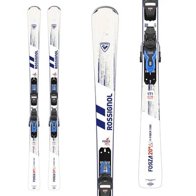 Rossignol Forza 20° V-FG Skis w/Xpress 10 GW B83 Black/Blue Bindings 2025