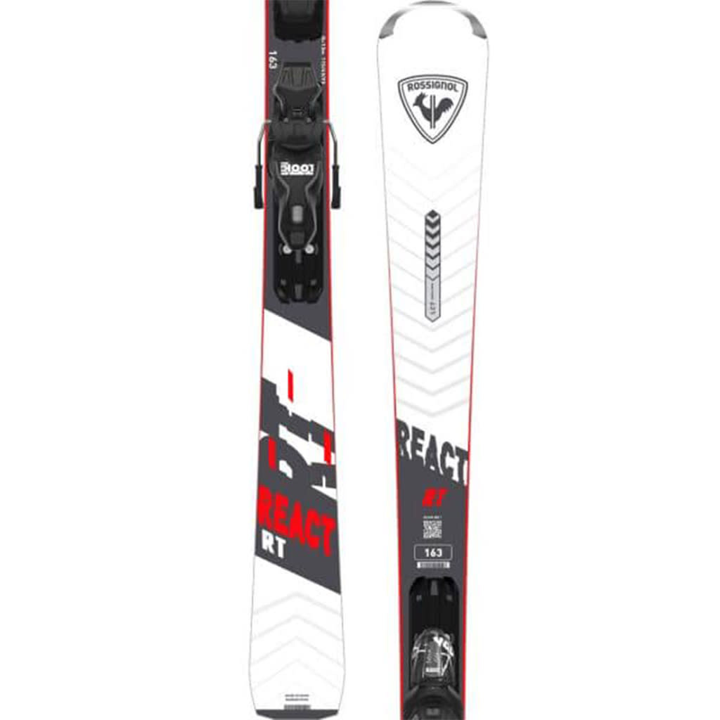 Rossignol Rossignol React RT Skis w/Xpress 10 GW B83 Black Rossignol Rossignol React RT Skis w/Xpress 10 GW B83 Black
