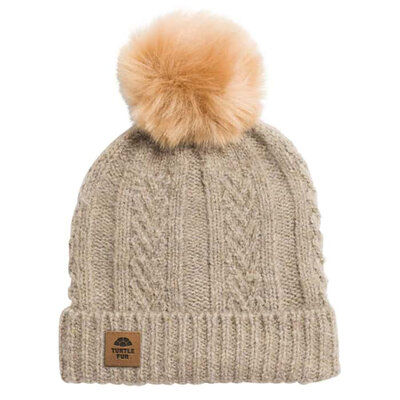 Turtle Fur Women's Recycled Lindsey Pom Beanie