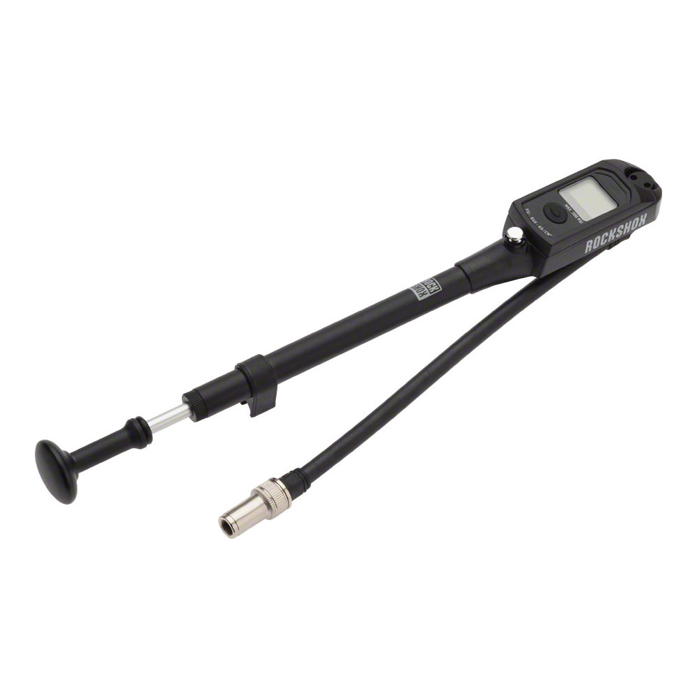 RockShox RockShox High Pressure Fork Shock Pump with Digital Gauge 300psi Max Philbrick s Ski Board Bike