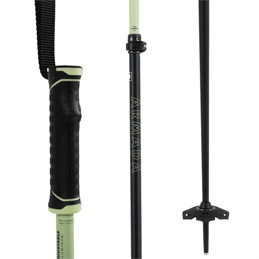 Armada AK Adjustable Touring Ski Poles 2025 - Tan/Black
