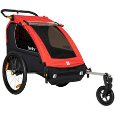 Burley Honey Bee Child Trailer - Red