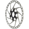 Shimano SM-RT64-M Disc Brake Rotor with External Lockring - 180mm, Center Lock, Silver