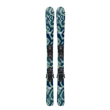 K2 Kids' Indy Skis w/4.5 FDT Jr Large Plate Bindings 2026