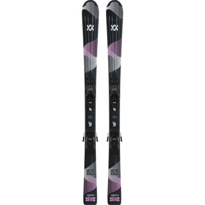 Volkl Kids' Shine Jr Skis w/vMotion 7.0 Jr Bindings 2026