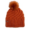 Coal Women's The Maizy Knit Faux Fur Pom Beanie