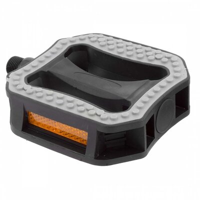 Sunlite Comfort Grips Top ABS Pedals 9/16" Black