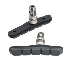 Jagwire Mountain Sport Brake Pads Threaded Post, Gray Sold By Pair
