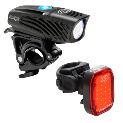 Niterider Lumina Micro 950/Vmax 180 Combo Front & Rear Light Set